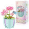 Darryy Mazzo Fiori Mattoncini, 300+ PCS Fiori di Costruzioni, Fiori Artificiali Bouquet, Set di Blocchi di Fiori Artificiali, Blocchi da Costruzione Fiori, Giocattoli da Costruzione (loto)