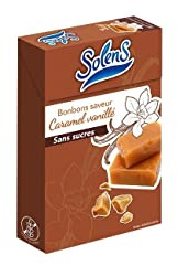 Solens Bonbons au Caramel Vanillé Sans Sucres 50 g
