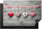 KitchenYeah© Copertura Tappetino Piano Induzione 76x51 cm Cucina Coprifornelli Protezione per Piano Induzione Cuore - Amore - Rosso - Rosa
