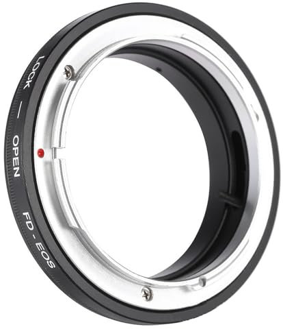 ZEZEFUFU Bague d'adaptation de rechange pour objectif Canon FD vers EOS EF