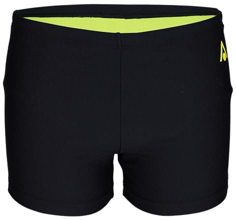 Aquasphere Essential Boxer - Traje de baño, Traje de Piscina para Hombres Flexible y Resistente al Cloro, M, Negro