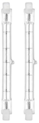 R7S J254 1500 W Halogenlampe, Jodröhre, Wolfram, Lampe, Projektor, dimmbar (2 Stück), 1500 W, Warmweiß