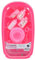 My beautiful dollsroom 477-6055 Puppenbad 7-teilig, Spielset aus Kunststoff mit Badewanne, Töpfchen, Schnuller, Fläschchen, Attrappen für Shampoo, Lotion und Creme, für Kinder ab 2 Jahren