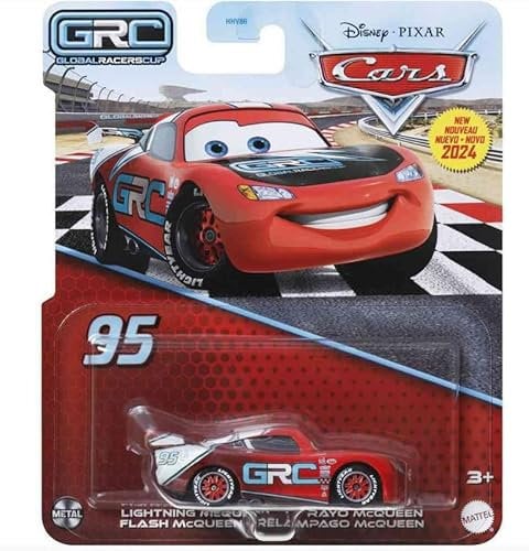 Disney Cars Global Racers Cup Lightning McQueen Die-Cast Car Age 3+