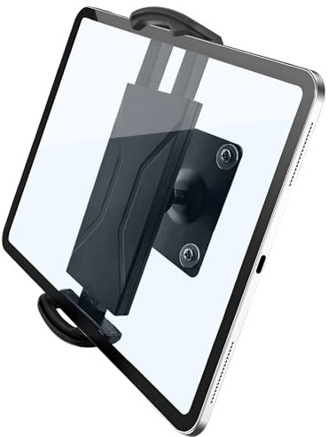Lichamp Tablet Stand,360° Adjustable Wall Mount,Wall Holder for 4.7-13 Devices,Compatible with Kindle,iPad,iPhone,Galaxy for Tablet Wall Mount for Office & Kitchen