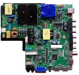 HJKBCLEH Expédition D'essai, Compatible for TP, V56.PC821 LED Carte Mère De Grande Taille avec Télécommande TV À Cristaux Liquides