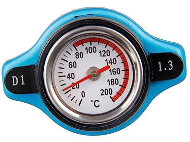 Beatifufu Couvercle De Réservoir D'eau Avec Indicateur De Température Pour Voiture 1,3 Bar Grand Format