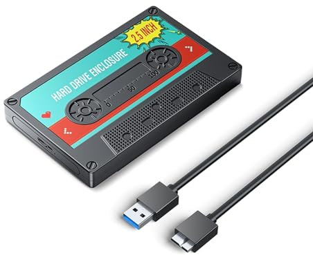 KHZen 2 5 Pouces À USB3.0 / USB C Boîtier Boîtier Disques Durs Externes pour 2 5 Pouces Disque Dur Disk