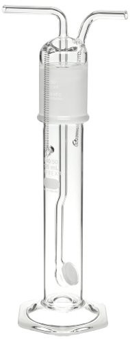 Corning Pyrex 31760-500C 500ml Gas Washing Bottle with Coarse Fritted Disc