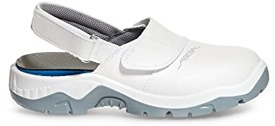 Abeba 2120-36 Anatom Sicherheitsschuhe (Clog), weiß, 2120-52
