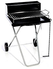 Grill - Barbecue a legna con Griglia Tondino H.81 x L.51 Art.75593