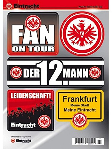 Eintracht Frankfurt Aufkleberkarte gratis Sticker