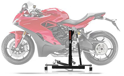 CS Power Evo-Zentralständer für Ducati Supersport/S 17-21 Grau