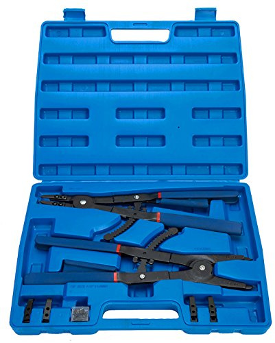 8MILELAKE 16 Inches Heavy Duty Snap-Ring Pliers