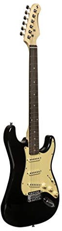 STAGG SES-30 BK Standard S E-Gitarre