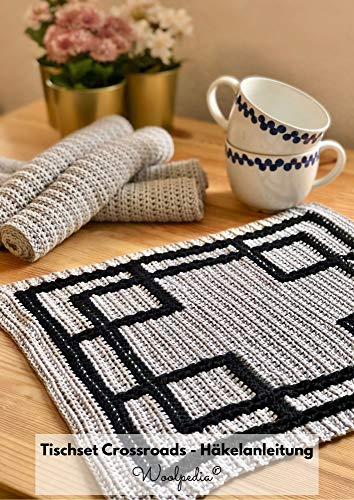 Tischset Crossroads - Häkelanleitung Woolpedia