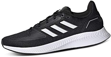 Adidas Damen Run Falcon 2.0 Laufschuhe, Core Black Cloud White Grey, 38 2/3 EU