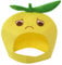 SOLUSTRE Zitronenhut Plüsch Obst Kappe Neuheit Kopfbedeckung Kopfbedeckung Cosplay Kostüm Foto Prop für Obst Thema Party Supplies