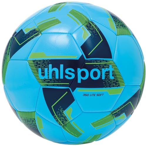 Uhlsport Lite Soft 350 Bälle Eisblau/Marine/Fluo Grün 5