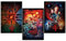 Close Up Stranger Things Poster 3er-Set Season 4 61 x 91,5 cm