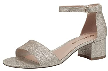 Tamaris Damen Sandalen Sandalette 1-28201-20 Schwarz
