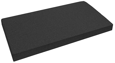 Garden Factory Bezug für Palettenkissen 120x60x10 Anthrazit (ohne Füllung) Palettenkissenbezug Wasserabweisend In&Outdoor Sitzkissenbezug Rückenkissenbezug