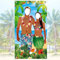 Luau Party Dekoration Hawaii, Hawaii Foto Banner, Beach Party Deko, Hawaii Foto Requisit Deko, Luau Hawaii Party Deko, Foto Hintergrund Banner für Hawaii Sommer Strand Thema(180 x 100 cm)