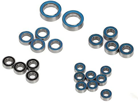 Alomejor RC Crawler Kugellager Set, Edelstahl Lagerkomponenten für Langzeitleistung, Optimale Performance kompatibel mit Modellen