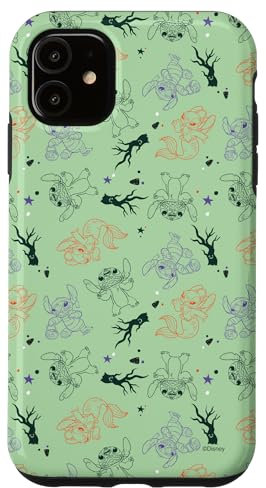 iPhone 11 Disney Stitch and Angel Spooky Sweet Costumes Halloween Case
