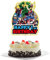 Tortenaufsatz Avenger Boy Hero, Kindergeburtstagsdekoration, Spider-Helden-Thema, Cupcake-Topper, für Jungen zum 1. Geburtstag