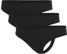 adidas Damen Thong (3 Pack) - Sport Active Light Flex-Packaged Panties - String - Bequeme Unterwäsche