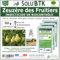 SoluBTK - Zeuzère des fruitiers: Poirier, Pommier, Abricotier, Cerisier, Prunier, Olivier ... 90 g Bacillus thuringiensis BTK - Insecticide Utilisable en Agriculture Biologique - Traitement chenilles