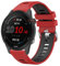 Wanme Bracelet Compatible avec Garmin Venu 2/Venu 3/Forerunner 255/Forerunner 265/Vivoactive 4 Homme Femme, 22mm Deux Couleurs Bracelet de Remplacement pour Garmin Venu 3 (22mm, Rouge/Noir)