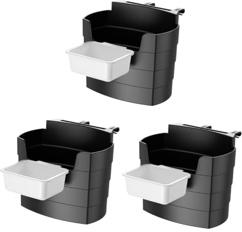 iplusmile 3pcs Multifunctional Car Storage Holder French Fry Sauce Dip Clip for Car Air Vent