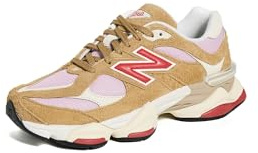 New Balance Women's 9060 Sneakers, Beige Pink, 37.5 EU