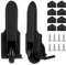 2pcs Gepäck Ersatzräder Ersatz Räder Koffer Ersatzräder Gepäckkoffer Rad Kofferrollen Ersatzrollen Universal Gepäck Ersat Wheel Ersatz Rollen für Koffer Gepäck(7cm) mit 8 Deckeln 8 Schrauben