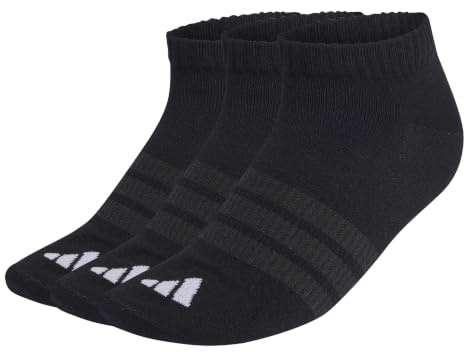 adidas Unisex THIN&LIGHT ESSENTIALS LOW CUT SOCKEN 3ER-PACK | Low-Cut Socken mit Fußgewölbeunterstützung für zusätzlichen Komfort.