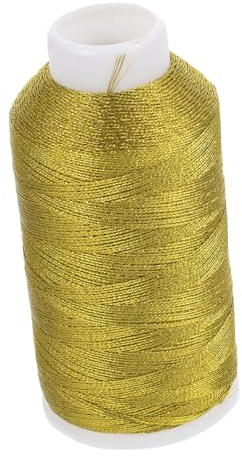 HOMSFOU Filo per Intreccio Gioielli Oro in Pet Flessibile Proprietà di Piegatura per Progetti di Artigianato e Creazione di Bracciali Fai da Te