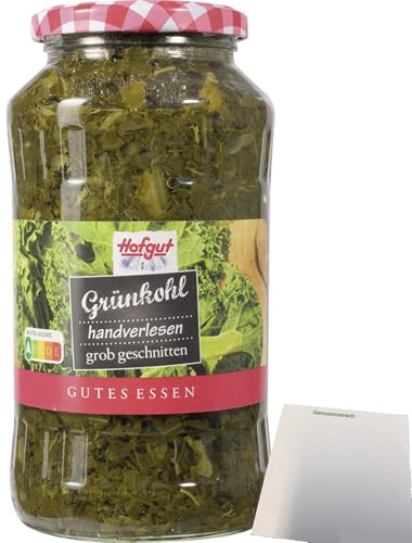 usy Bundle für Hofgut Grünkohl gerupft (720ml Glas) + usy Block