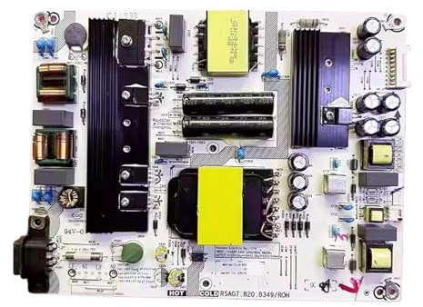 Power Board RSAG7.820.8349，Compatible for Hisense，HE65A65 HZ65E3 HZ55E5 43A7500F TV Replacement Repair Part(2 Capacitor)
