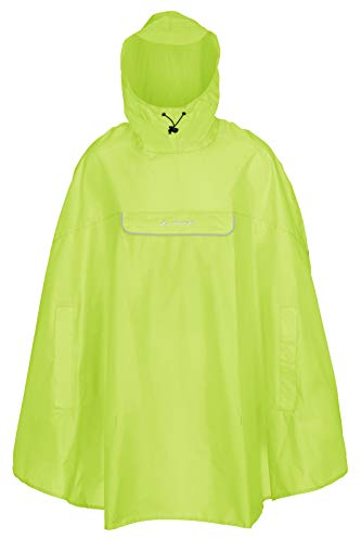 VAUDE Unisex Valdipino Poncho, Lemon, S EU