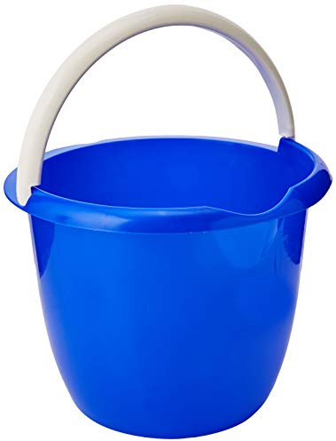 Bentley Industrial BUCKET.05/W Bucket with Metal Handle, 10 L, Blue