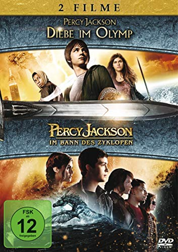 Percy Jackson 1 + 2,2 DVDs: Diebe im Olymp / Im Bann des Zyklopen. Film 2: für Hör- und Sehgeschädigte geeignet