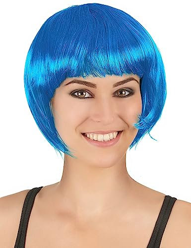 Hellblaue Perücke für Damen - Andere