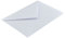 Blanke Briefhüllen, Briefumschläge, 100 Stück, Nassklebung, Ohne Fenster, Spitze Klappe, DIN C7, 100 g/qm Offset, Weiß