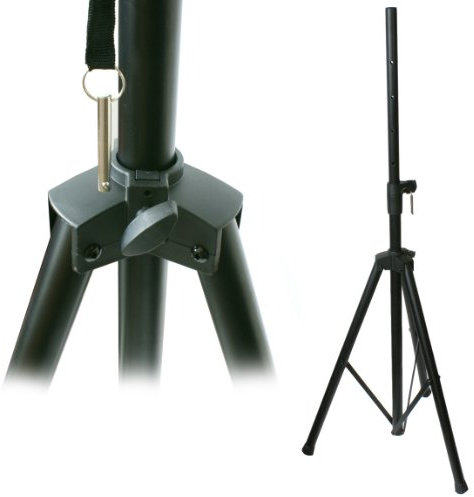 ADJUSTABLE HEAVY-DUTY DJ/PA SPEAKER STAND 1.9m –SINGLE