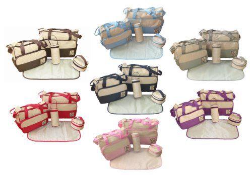 BOMIO Wickeltaschen Set Blau