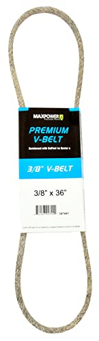 MAXPOWER Keilriemen 347441, Kevlar verstärkt, 3/8'' x 36'' - 3L360 - Aussenlänge L(a) 920 mm.