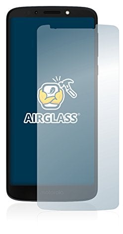 BROTECT Schutzglas für Motorola Moto G6 Play Schutzfolie Made in Germany Panzer Folie Glas Displayschutz [Kratzfest 9H, Anti-Fingerprint,Transparent]