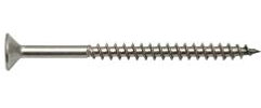 SWG Spanplattenschraube Teilgewinde Senkkopf 6,0 x 80mm Edelstahl A2 (50 Stück)